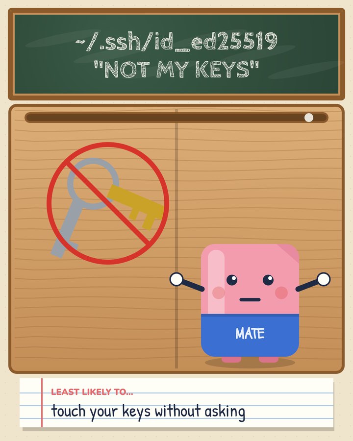 Hands off the keys